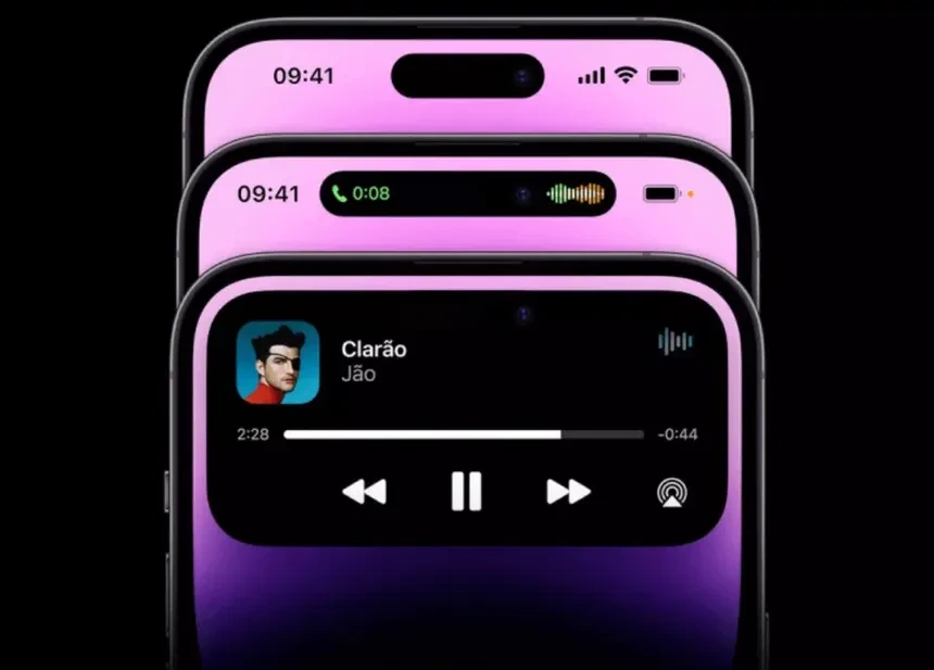 iPhones showing Live Activities in the Dynamic Island